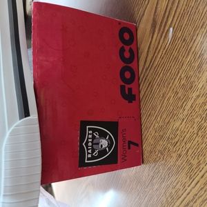 Nib foco nfl raiders women's sneakers